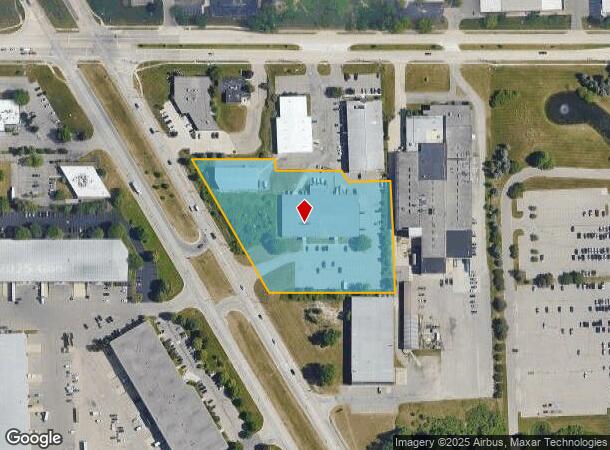  4500 Broadmoor Ave Se, Grand Rapids, MI Parcel Map