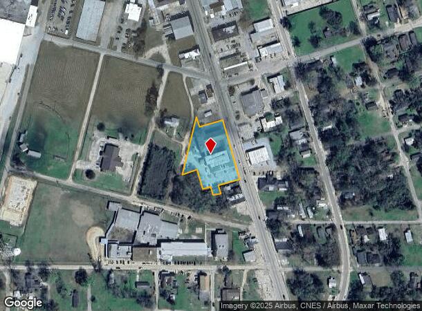 621 Columbia St, Bogalusa, LA Parcel Map