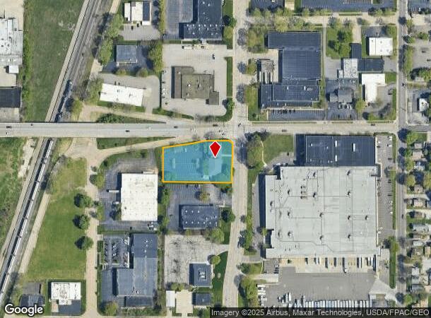  662 Wolf Ledges Pky, Akron, OH Parcel Map