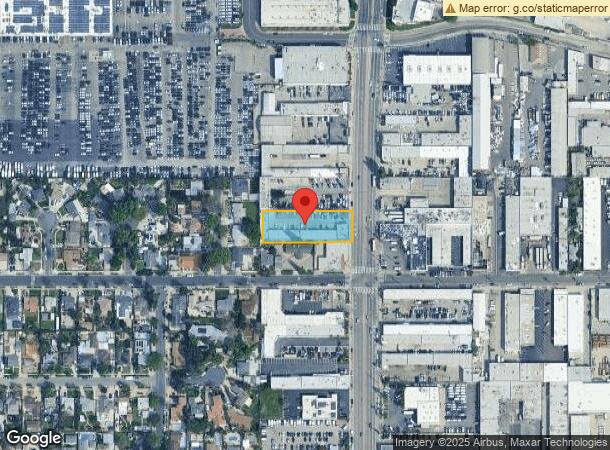  7811 Sepulveda Blvd, Van Nuys, CA Parcel Map