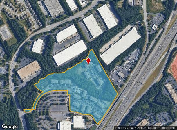 1796 Satellite Blvd, Duluth, GA Parcel Map