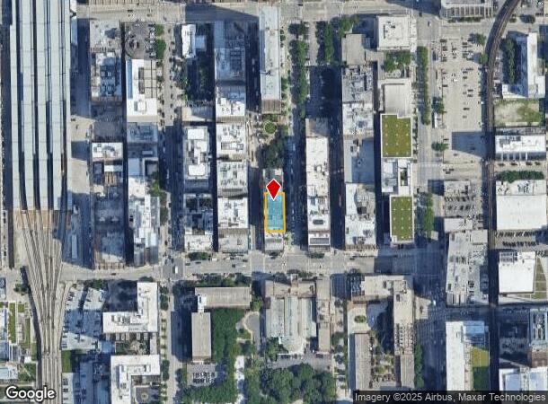  720 S Dearborn St, Chicago, IL Parcel Map