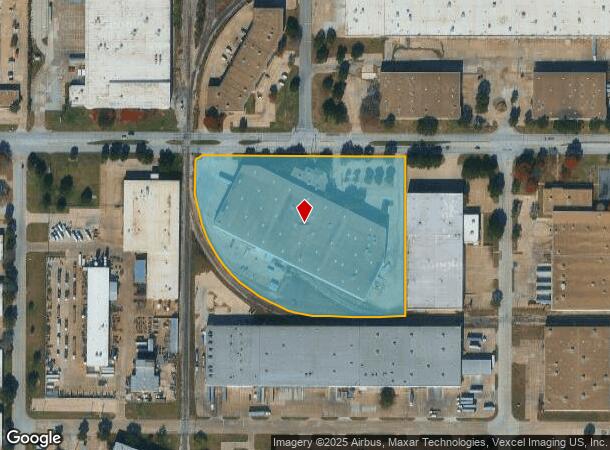 902 W Carrier Pkwy, Grand Prairie, TX Parcel Map
