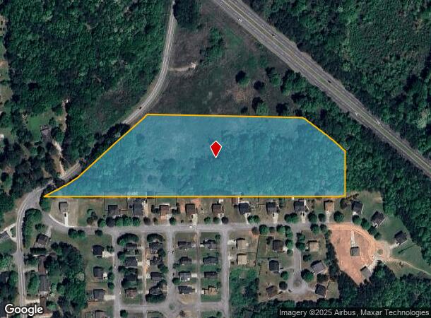 Vickers Rd, Fairburn, GA Parcel Map