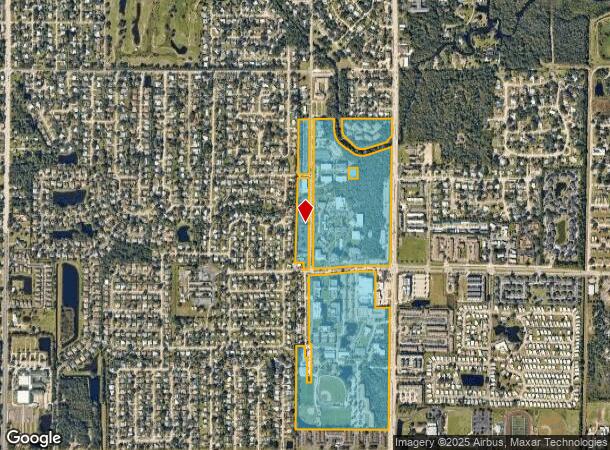  150 W University Blvd, Melbourne, FL Parcel Map