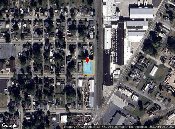  244 Ash Ave, Findlay, OH Parcel Map