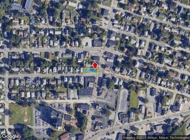 1675 Cranston St, Cranston, RI Parcel Map