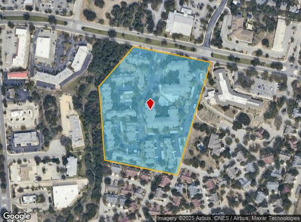 20450 Huebner Rd, San Antonio, TX Parcel Map