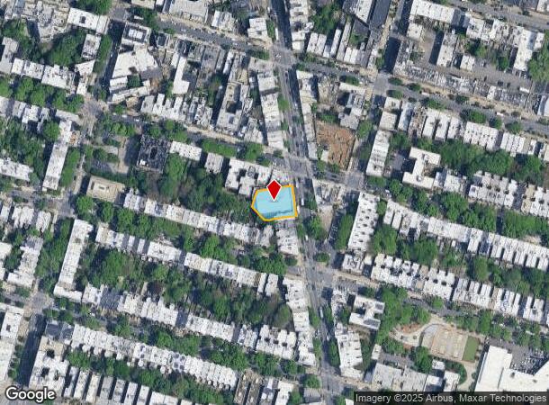 720 Washington Ave, Brooklyn, NY Parcel Map