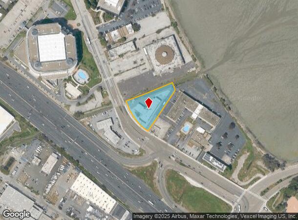 1290 Bayshore Hwy, Burlingame, CA Parcel Map