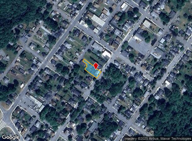  315 Center St, Jim Thorpe, PA Parcel Map