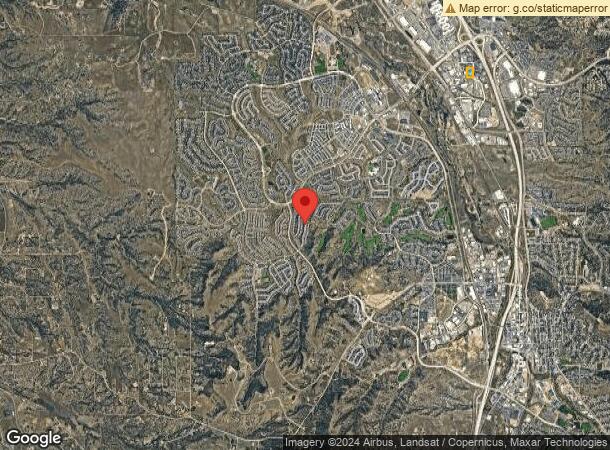  3161 N Castleton Ct, Castle Rock, CO Parcel Map