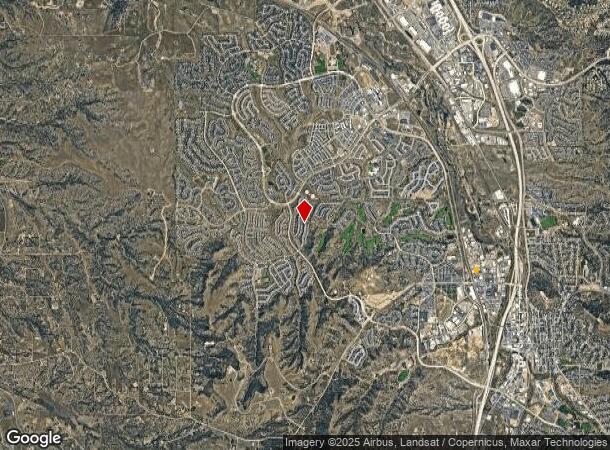  304 Malibu St, Castle Rock, CO Parcel Map