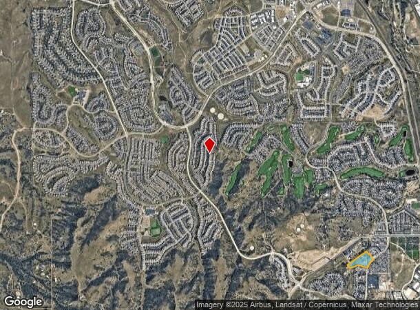  971 Auburn Dr, Castle Rock, CO Parcel Map