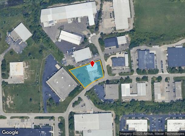  4201 Danvers Ct Se, Grand Rapids, MI Parcel Map
