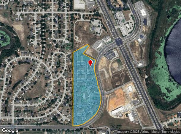  1480 Hammock Ridge Rd, Clermont, FL Parcel Map