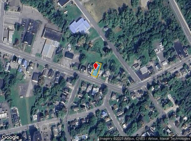  82 E Orvis St, Massena, NY Parcel Map