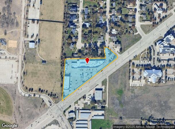  407 W Eldorado Pky, Little Elm, TX Parcel Map