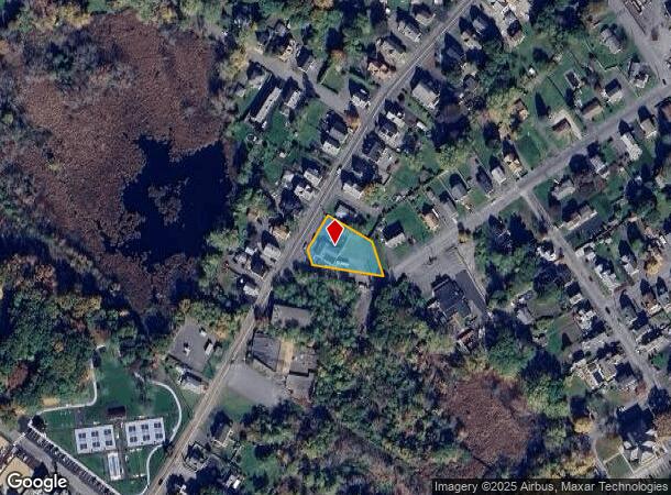  96 Oak St, Taunton, MA Parcel Map