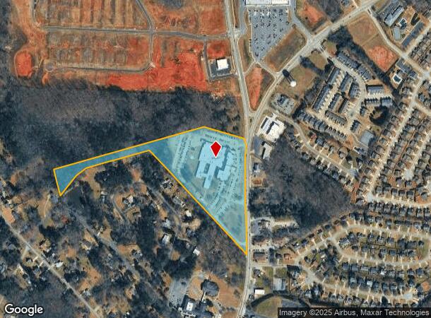  316 N Broad St, Winder, GA Parcel Map