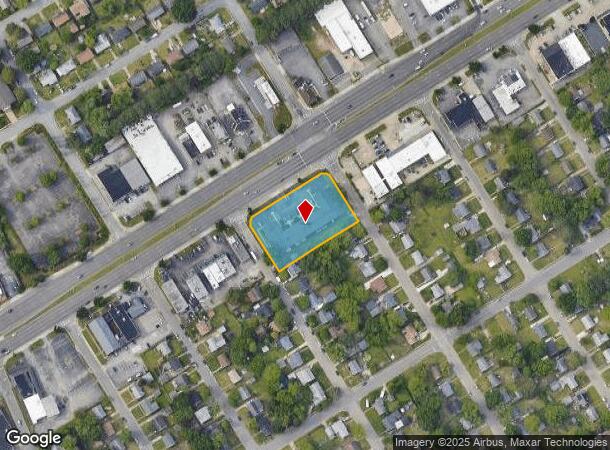 2901 W Mercury Blvd, Hampton, VA Parcel Map