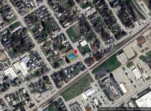 2232 N 2Nd St, Vincennes, IN Parcel Map