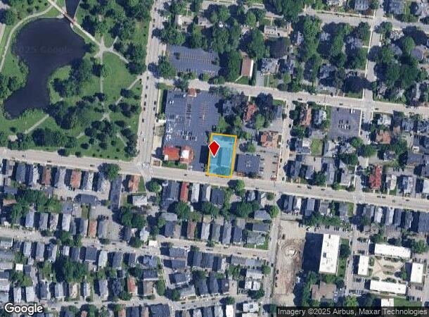 113 Elm St, Worcester, MA Parcel Map