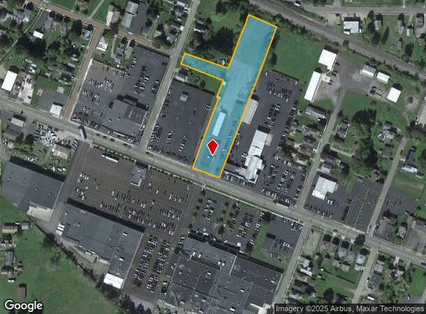 1125 E State St, Olean, NY Parcel Map