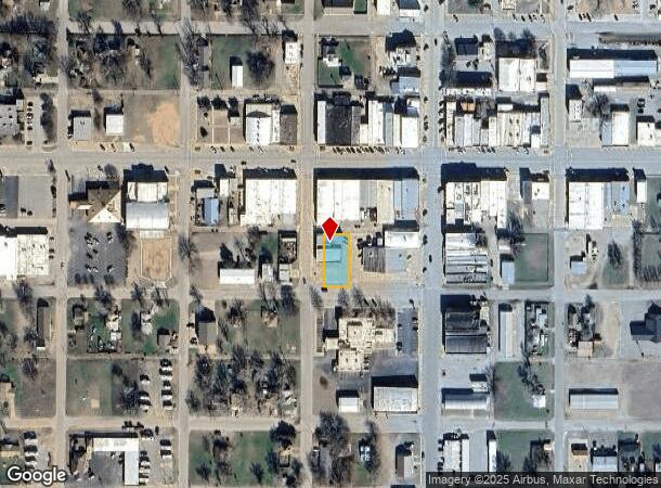 120 W A St, Watonga, OK Parcel Map