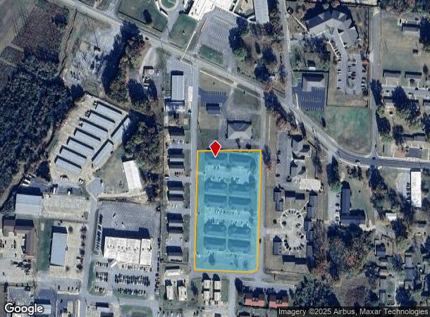 23 Spring St, Cabot, AR Parcel Map