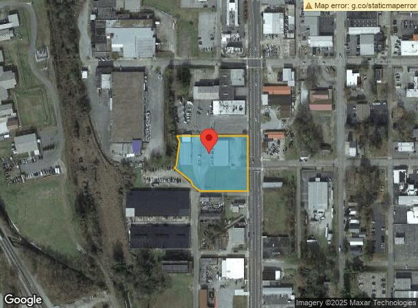  600 Noble St, Anniston, AL Parcel Map