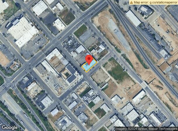  1102 F St, Fresno, CA Parcel Map