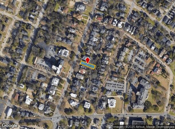  316 College St, Macon, GA Parcel Map