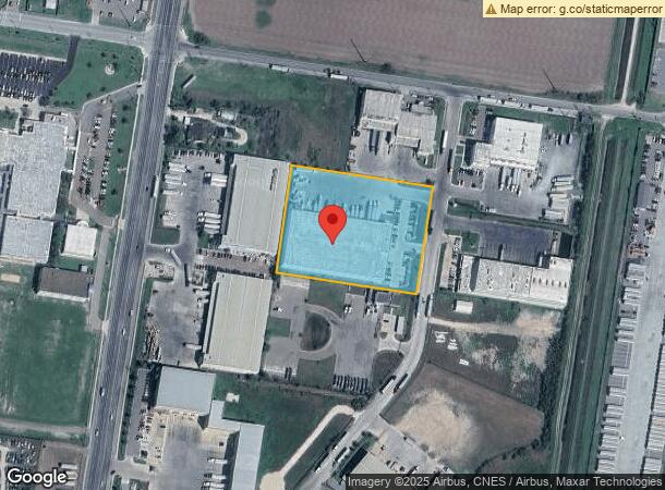  9900 Keystone, Pharr, TX Parcel Map