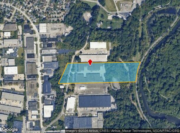  4609 Van Epps Rd, Brooklyn Heights, OH Parcel Map