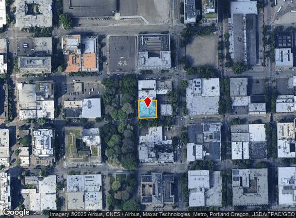  725 Nw Flanders St, Portland, OR Parcel Map