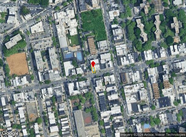  1669 Pitkin Ave, Brooklyn, NY Parcel Map