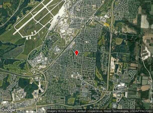  781 E Xenia Dr, Fairborn, OH Parcel Map