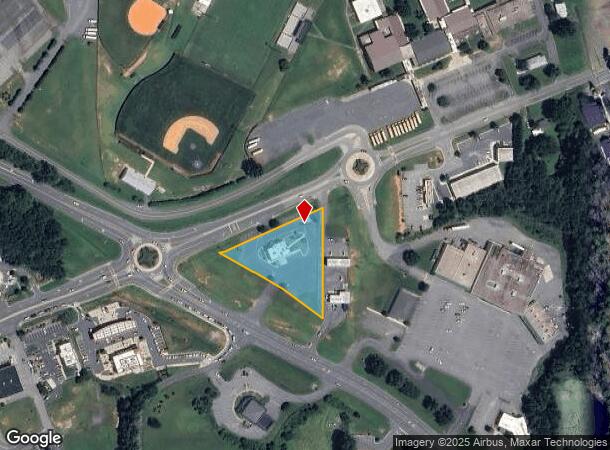  704 W Academy St, Randleman, NC Parcel Map