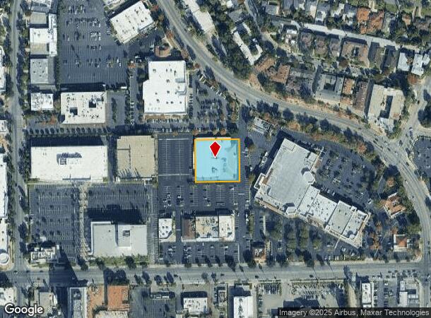  3545 E Foothill Blvd, Pasadena, CA Parcel Map