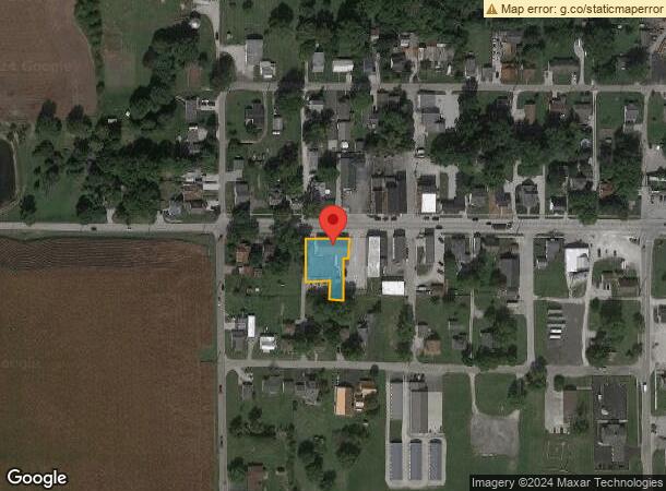  253 W Main St, Monrovia, IN Parcel Map