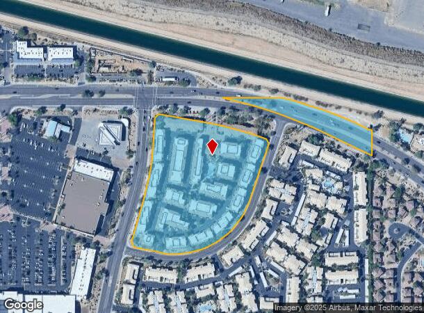 15600 N Frank Lloyd Wright Blvd, Scottsdale, AZ Parcel Map