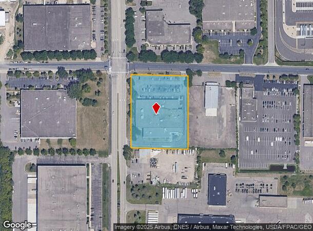  8860 Zachary Ln N, Maple Grove, MN Parcel Map