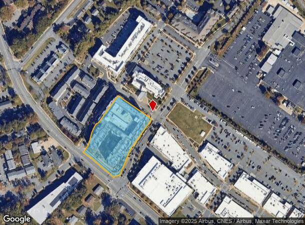 2105 Bond St, Charlottesville, VA Parcel Map