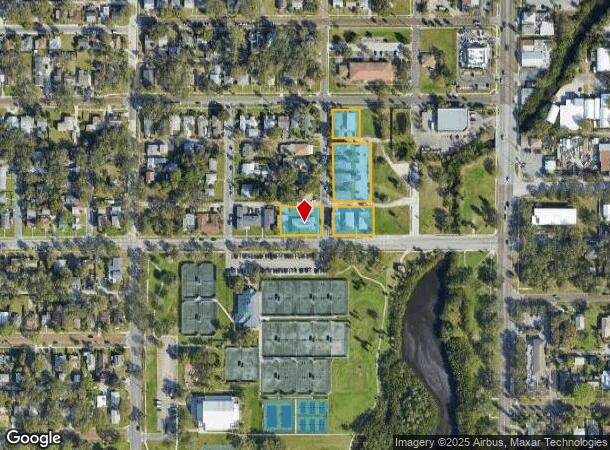  536 17Th Ave S, Saint Petersburg, FL Parcel Map