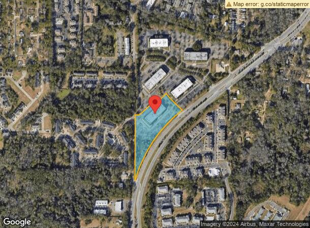  2020 Capital Cir Se, Tallahassee, FL Parcel Map