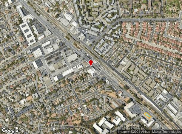  410 El Camino Real, Belmont, CA Parcel Map