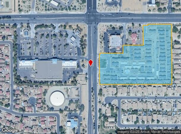  6075 S Gilbert Rd, Chandler, AZ Parcel Map