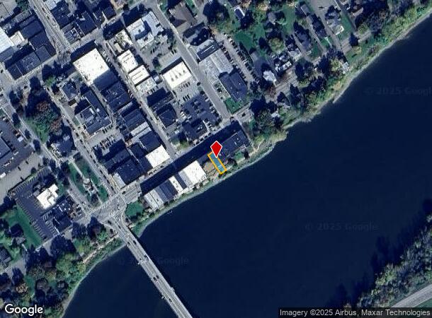  206 Front St, Owego, NY Parcel Map