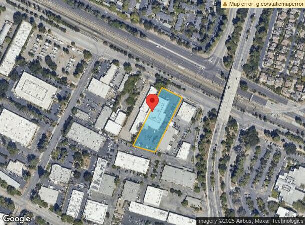  161 E Evelyn Ave, Mountain View, CA Parcel Map